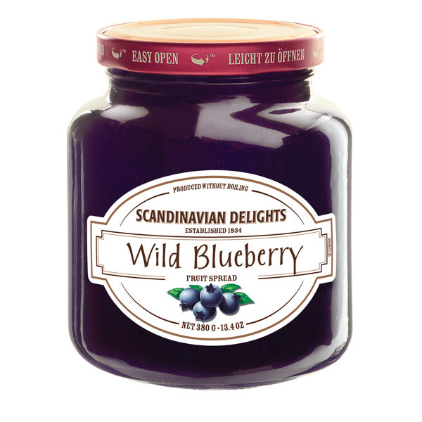 Elki Scandinavian Fruit Preserves  Scandinavian Delights Wild Blueberry  