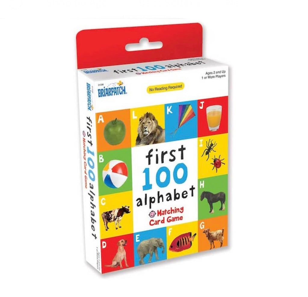 First 100...Matching Card Games  University Games Alphabet  