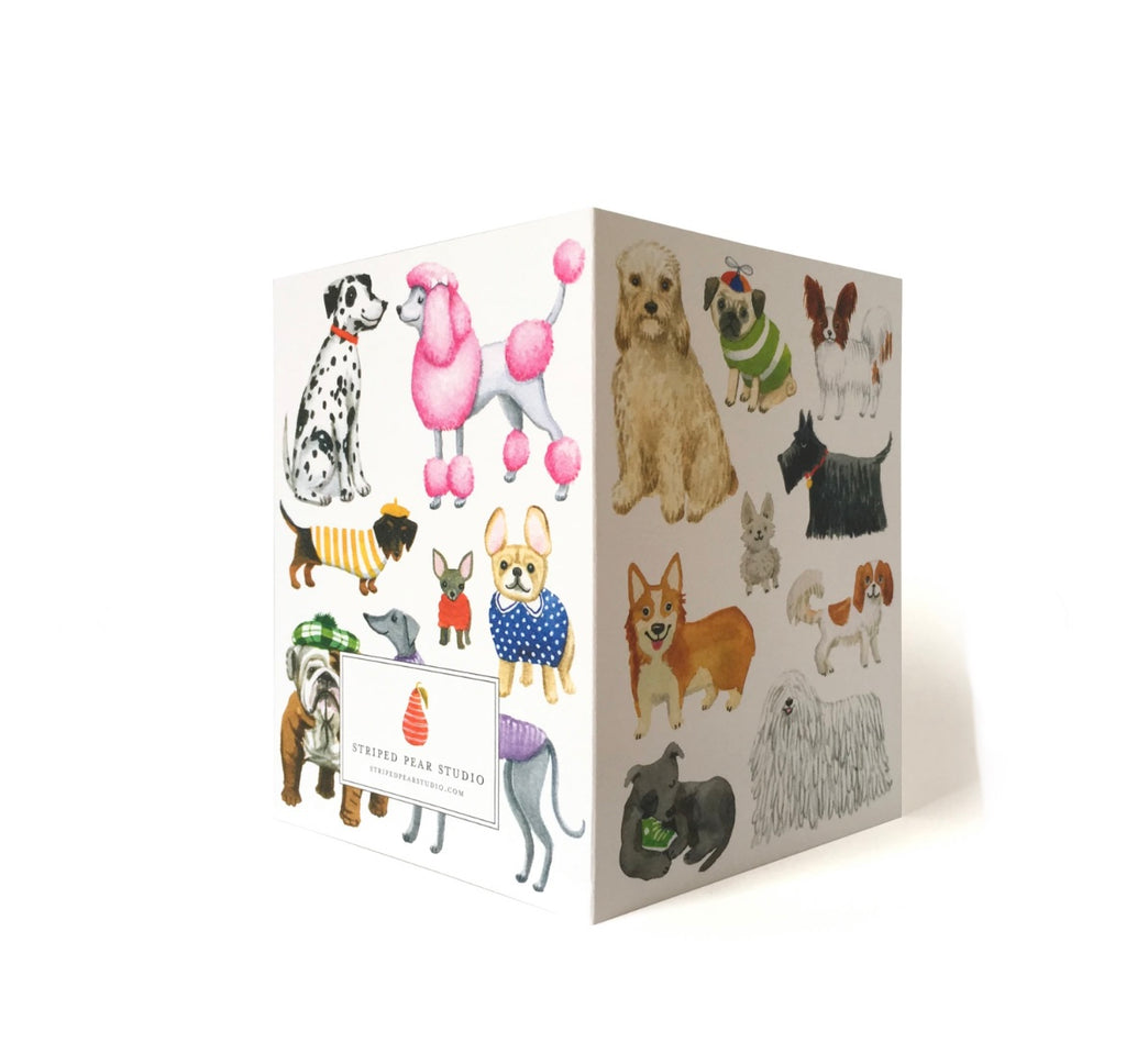 Dog/Cat Lovers Notecards  Skandisk   