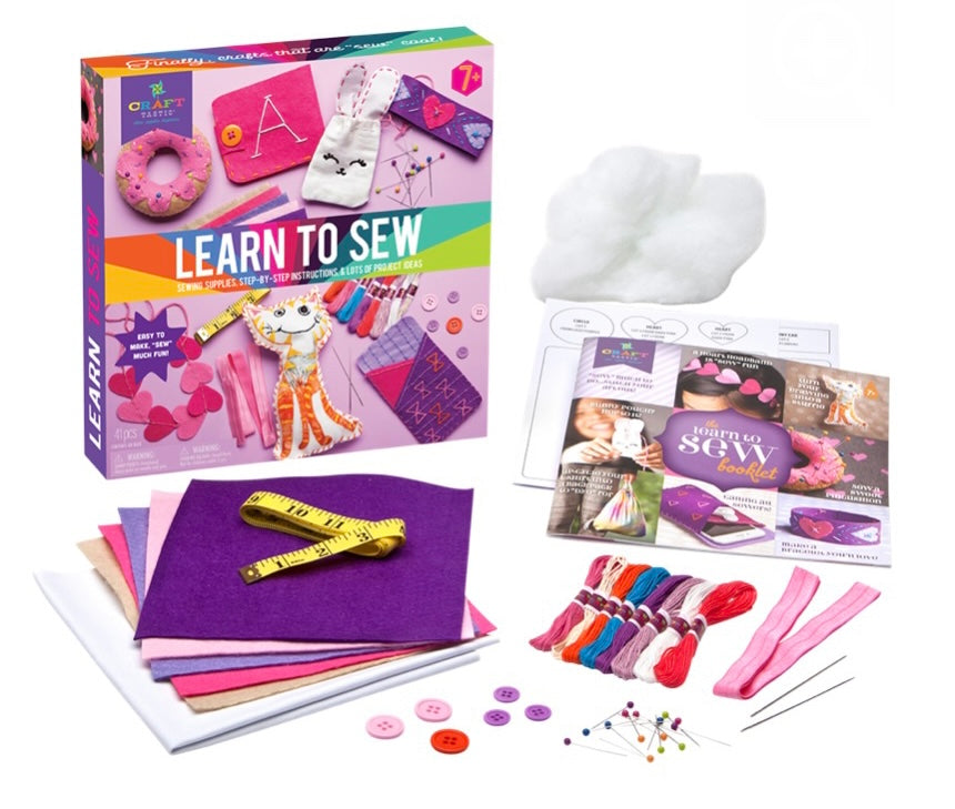 Craft-Tastic Creative Sets  Play Monster Learn to Sew  