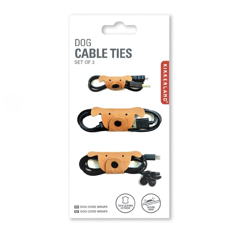 Dog Cable Ties  Kikkerland   