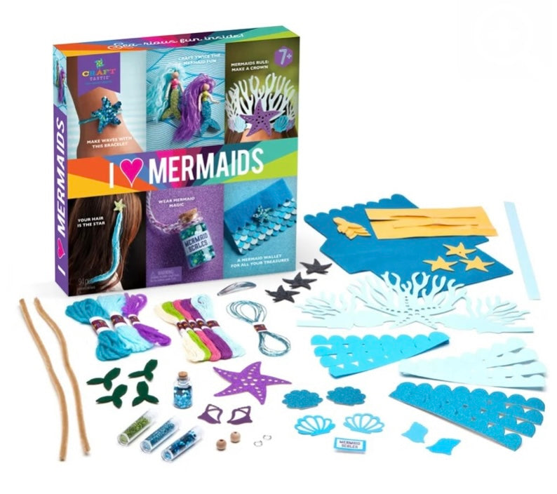 Craft-Tastic Creative Sets  Play Monster I Love Mermaids  