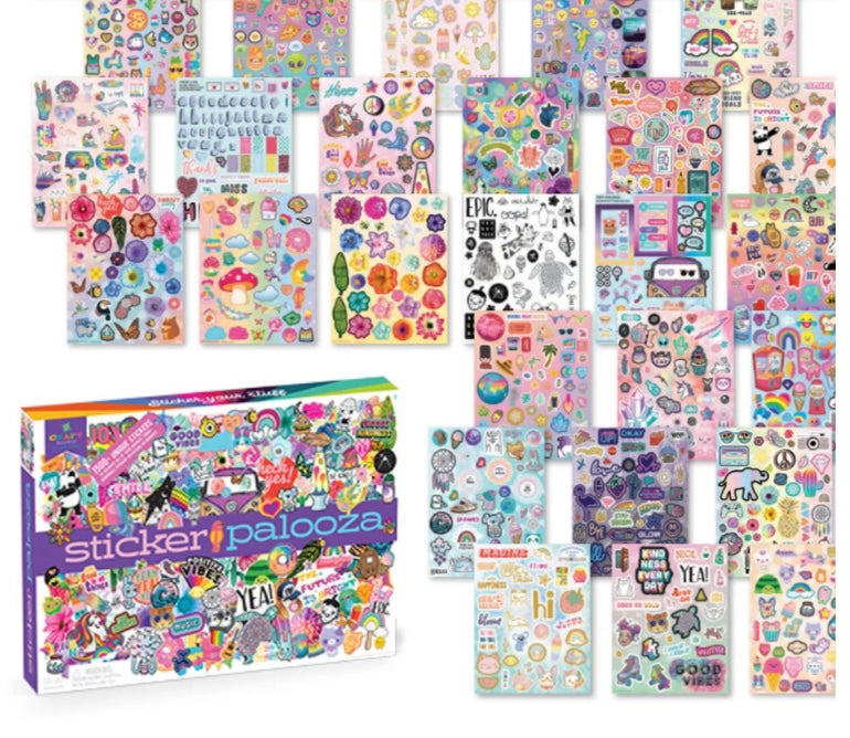 Craft-Tastic Creative Sets  Play Monster Sticker Palooza  