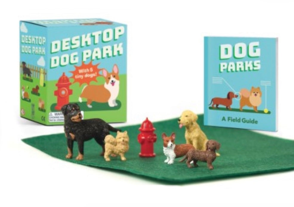 Mini Desktop Dog Park  Hachette   