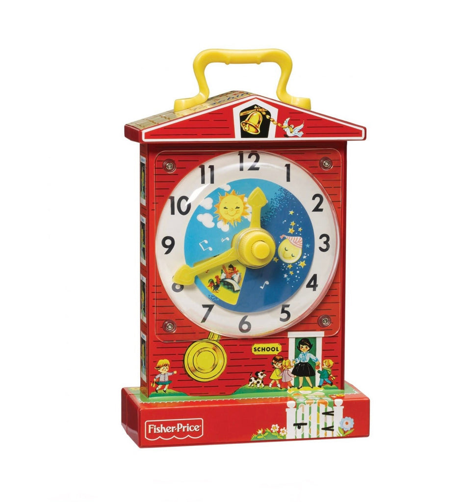 Retro Fisher Price Toys  Schylling Teaching Clock  