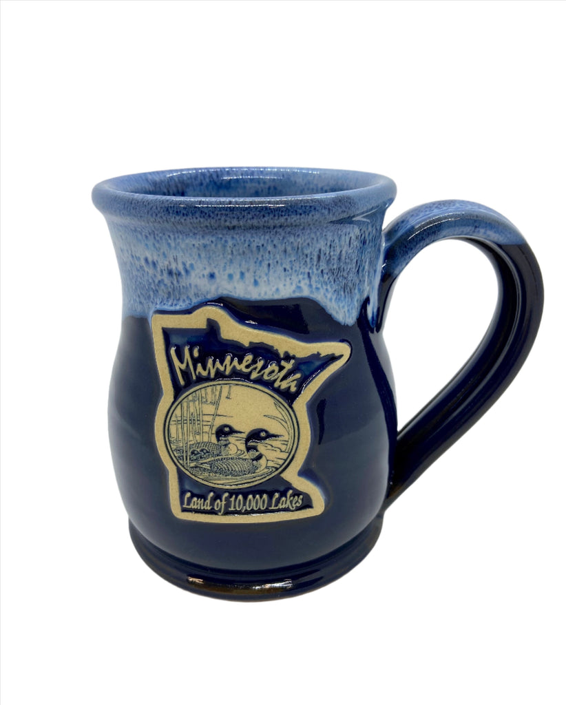 Minnesota Loon Mug  Deneen Pottery   