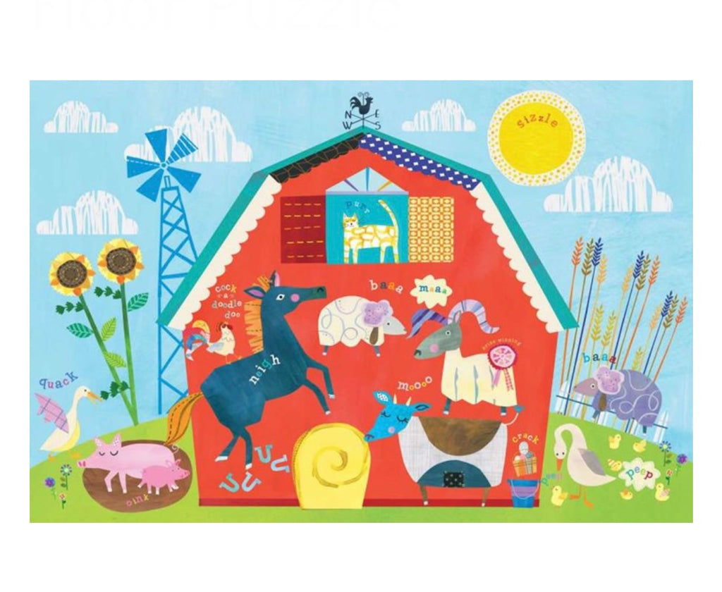 Kids' Floor Puzzles  Peter Pauper Press On the Farm  