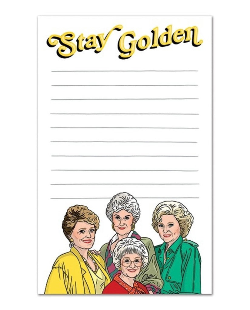 Stay Golden Notepad  The Found   