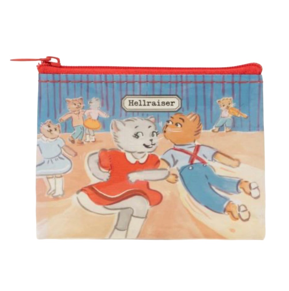 Hellraiser Coin Purse  Blue Q   