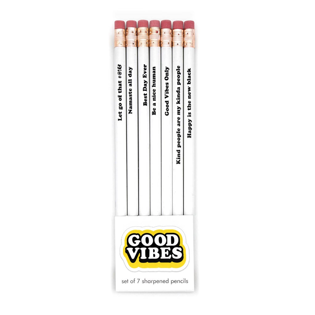 Good Vibes Pencil Set  Snifty   