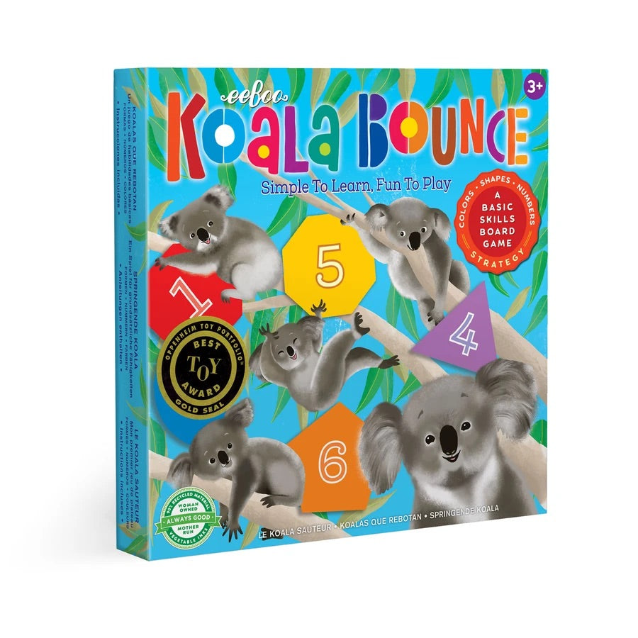 Koala Bounce Board Game  Eeboo   