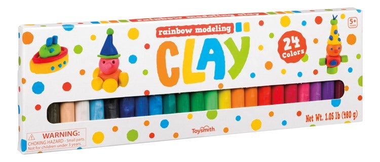 Rainbow Clay  Toysmith   