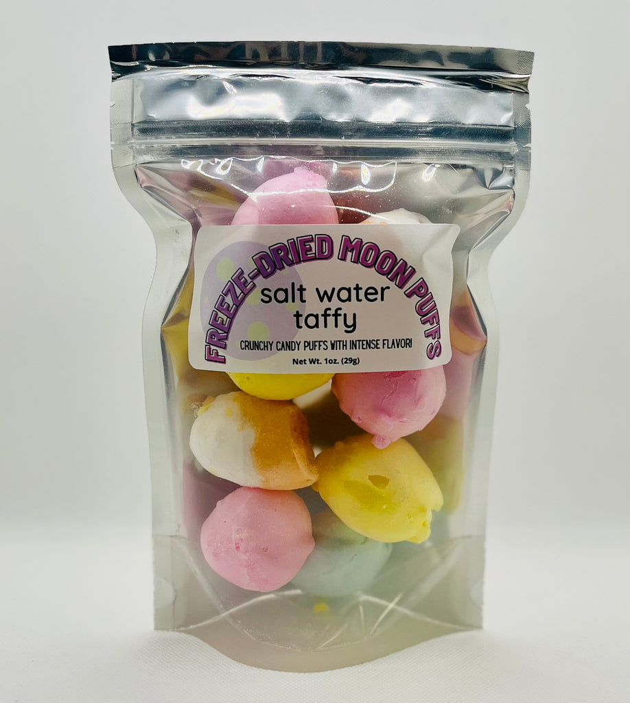 Freeze Dried Candy  Freeze Dried Moon Puffs Salt Water Taffy  