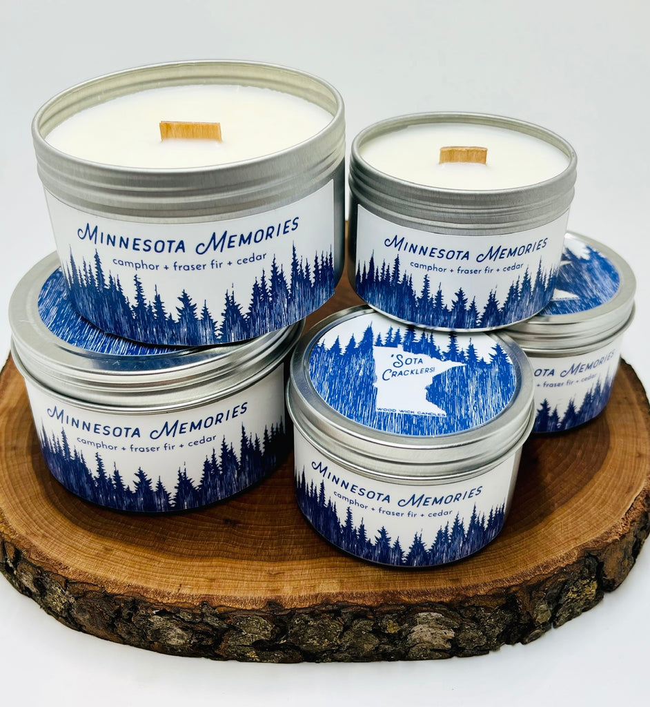 Minnesota Memories Candle  Sota Cracklers   