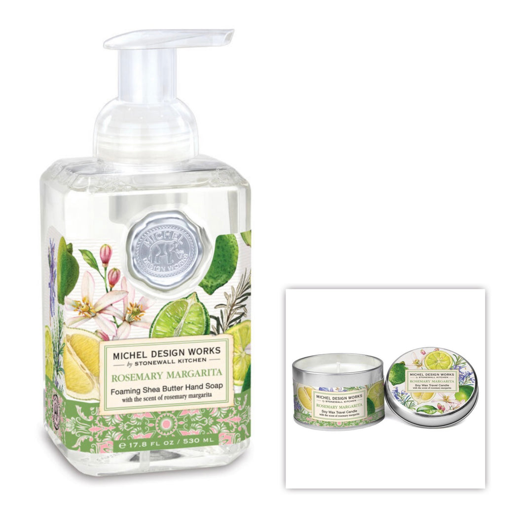 Rosemary Margarita Hand Soap & Candle  Michel   