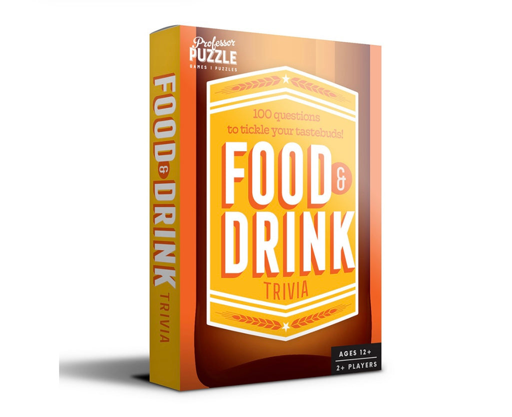 Mini Trivia Games  Professor Puzzle Food & Drink  