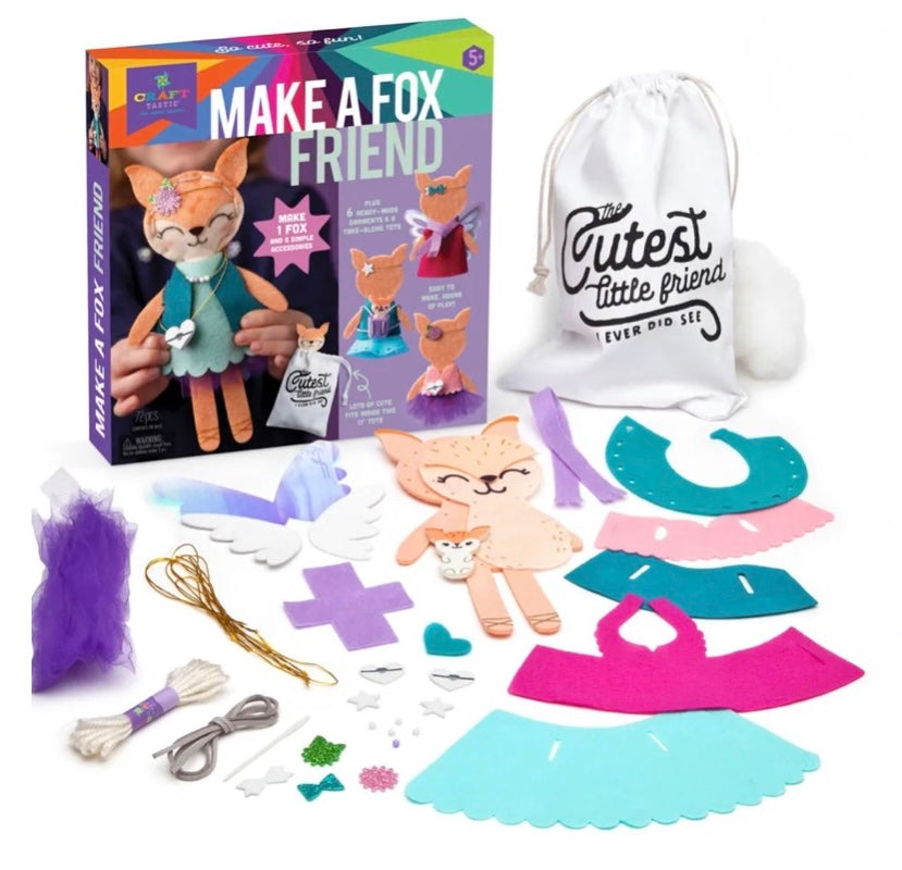 Craft-Tastic Creative Sets  Play Monster Make A Fox Friend  