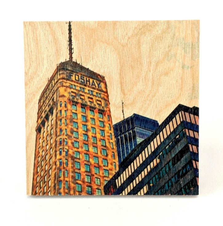 Minneapolis Coasters  Homespun Goods Foshay Tower  