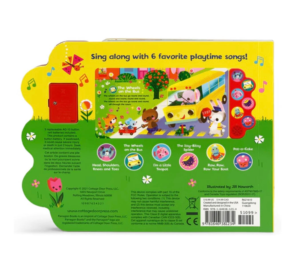 Playtime Songs  Cottage Door Press   