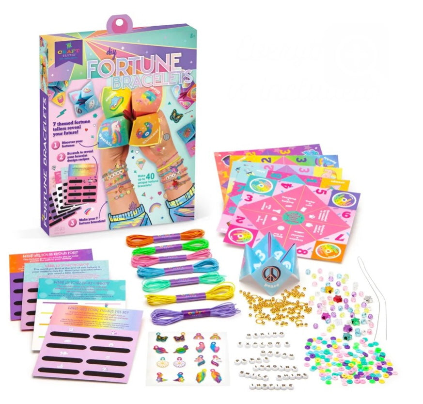 Craft-Tastic Creative Sets  Play Monster Fortune Bracelets  