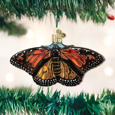 Monarch Butterfly Ornament  Old World Christmas   