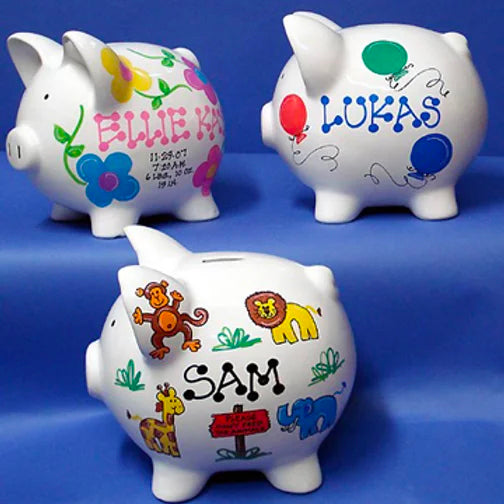 Personalized Piggy Bank  General Store of Minnetonka   