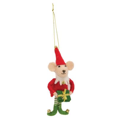 Felted Elf Mouse Ornament  Bright Ideas   