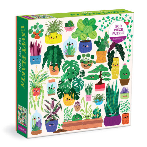 Family Happy Plants 500 Piece Puzzle  Chronicle   